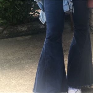 Free people corduroy Flare